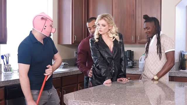 极品美少妇约了两个大黑吊操逼#白虎#3P#射精#人妻#挑逗#母狗#性交